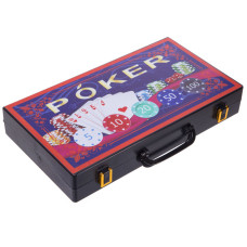 Набір для покеру у пластиковому кейсі Poker game set Poker game set SP-Sport 300S-A 300 фішок