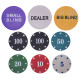 Набір для покеру у пластиковому кейсі Poker game set Poker game set SP-Sport 300S-E 300 фішок