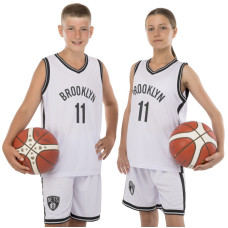 Форма баскетбольна дитяча NBA клуб Brooklyn Nets 11 3578 S-2XL кольори в асортименті