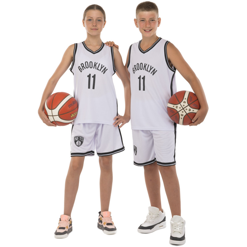 Форма баскетбольна дитяча NBA клуб Brooklyn Nets 11 3578 S-2XL кольори в асортименті