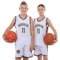 Форма баскетбольна дитяча NBA клуб Brooklyn Nets 11 3579 S-2XL білий