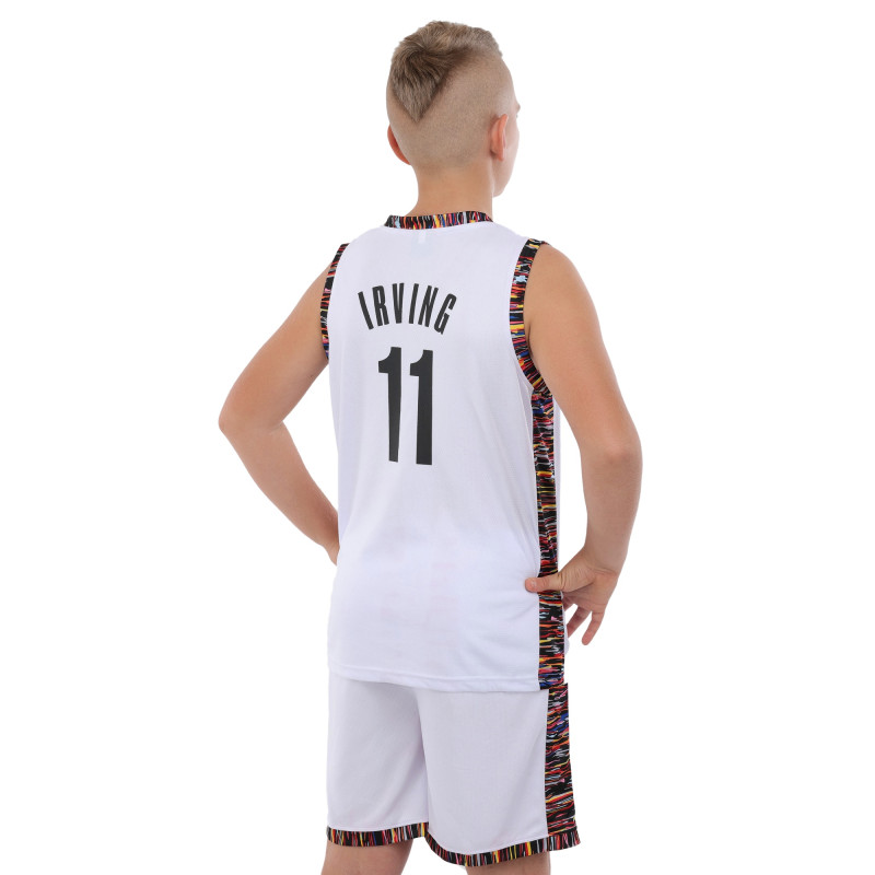 Форма баскетбольна дитяча NBA клуб Brooklyn Nets 11 3579 S-2XL білий