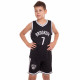 Форма баскетбольна дитяча NBA клуб Brooklyn Nets 7 3581 S-2XL чорний-білий