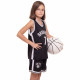 Форма баскетбольна дитяча NBA клуб Brooklyn Nets 7 3581 S-2XL чорний-білий