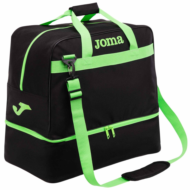 Сумка спортивна Joma TRAINING 400007-117 чорний-зелений