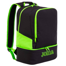 Рюкзак спортивний Joma ESTADIO III 400234-117 23,8л чорний-зелений