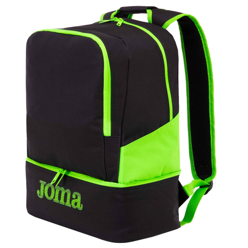 Рюкзак спортивний Joma ESTADIO III 400234-117 23,8л чорний-зелений