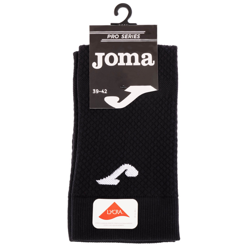 Гетри футбольні без шкарпетки обрізки Joma COMPRESSION 400289-102 розмір M-L чорний