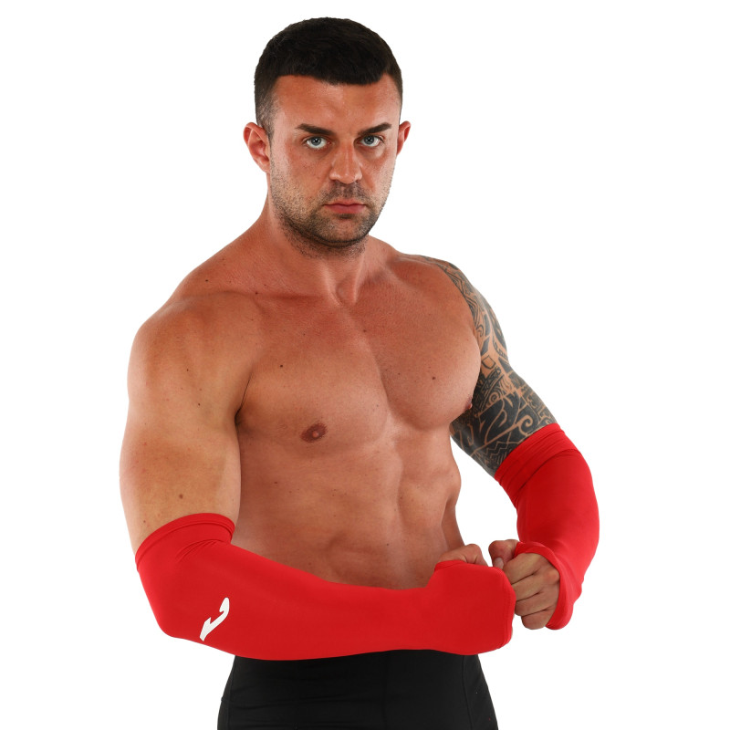 Рукав спортивний компресійний нарукавник з вирізом для великого пальця Joma ARM WARMER 400358-P02 размір S 2шт кольори в асортименті