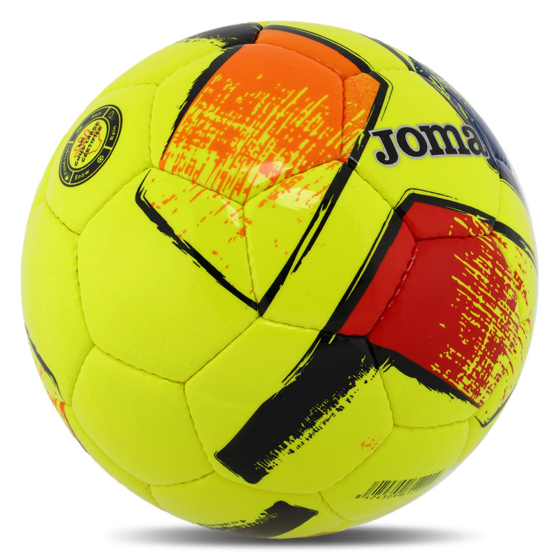 М'яч футбольний Joma DALI II 400649-061-T5 №5 PU помаранчевий-синій-червоний