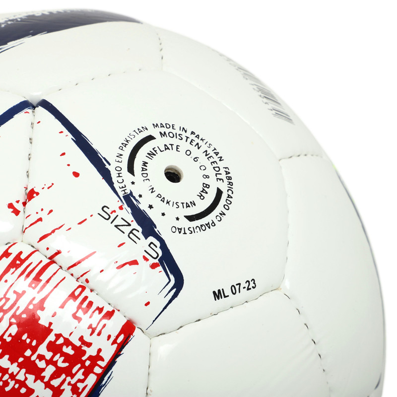 М'яч футбольний Joma DALI II 400649-203-T5 №5 PU рожевий-червоний-жовтий