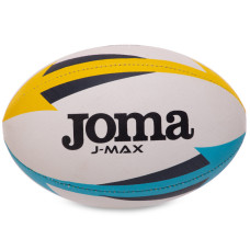 М'яч для регбі дитячий Joma J-MAX 400680-209 розмір 3 білий-жовтий-синій