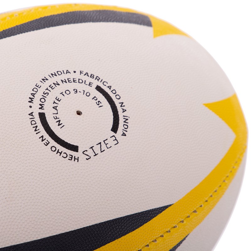 М'яч для регбі дитячий Joma J-MAX 400680-209 розмір 3 білий-жовтий-синій