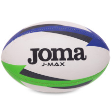 М'яч для регбі юніорський Joma J-MAX 400680-217 розмір 4 білий-синій-зелений