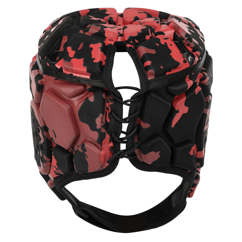 Шолом захисний м'який для гри в регбі Joma PROTECT 400704-106 M-L чорний-червоний