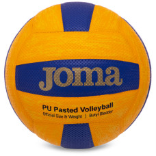 М'яч волейбольний Joma HIGH PERFORMANCE 400751-907 №5 PU жовтий-синій