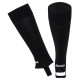Гетри футбольні без шкарпетки обрізки Joma LEG II 400753-100 розмір 35-46 чорний