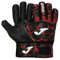 Рукавиці воротарські професійні із захистом пальців Joma GK-PRO 400908-106 розмір 7-12 чорний-червоний