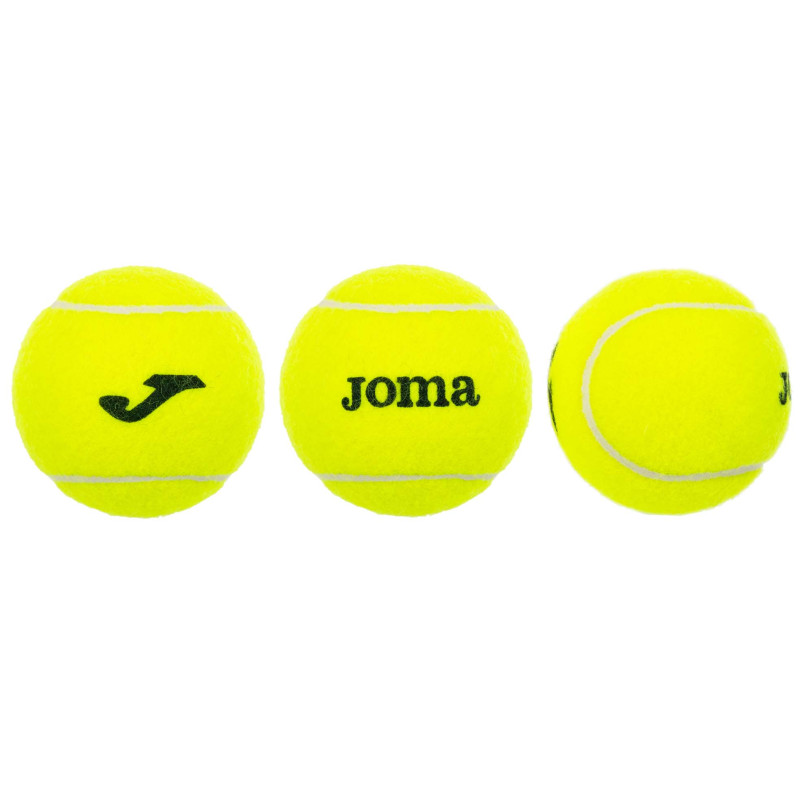 М'ячі для падіння тенісу Joma PADEL TOURNAMENT 3шт салатовий