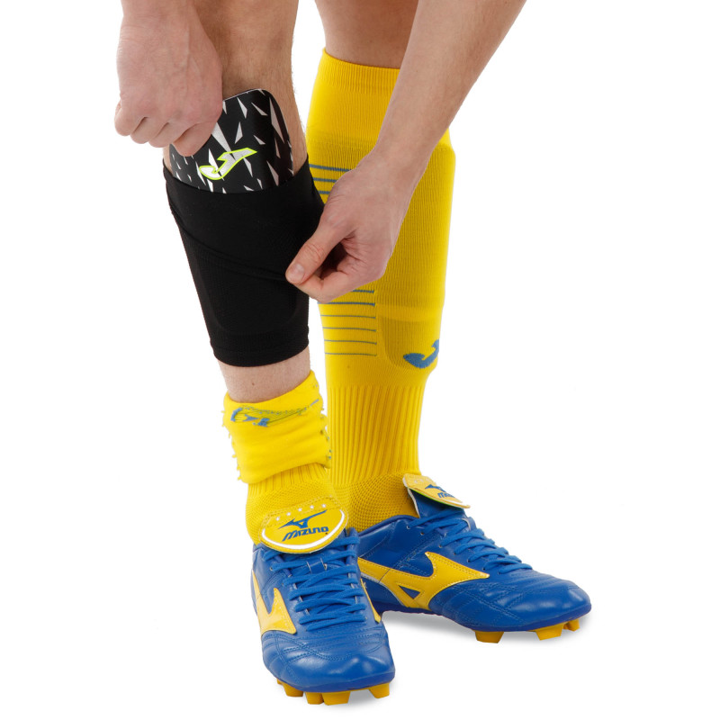 Щитки футбольні Joma SPIDER 401157-111 L чорний-срібний