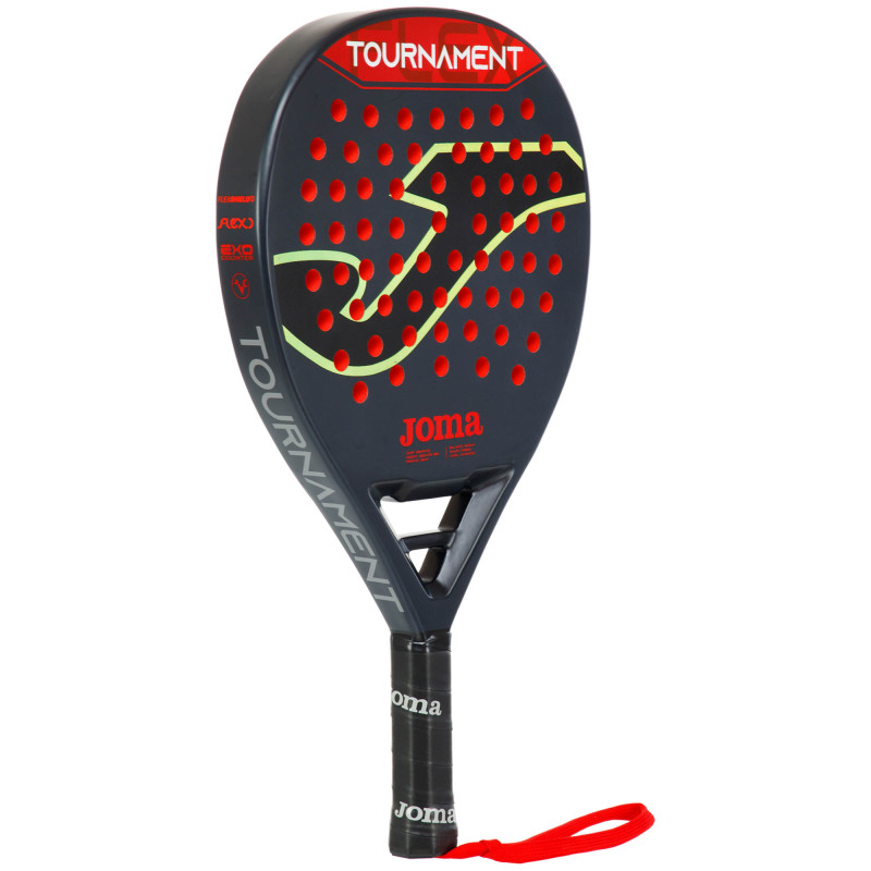 Ракетка для падел-тенісу Padel Joma TOURNAMENT 401185-106 чорний-червоний