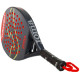 Ракетка для падел-тенісу Padel Joma TOURNAMENT 401185-106 чорний-червоний