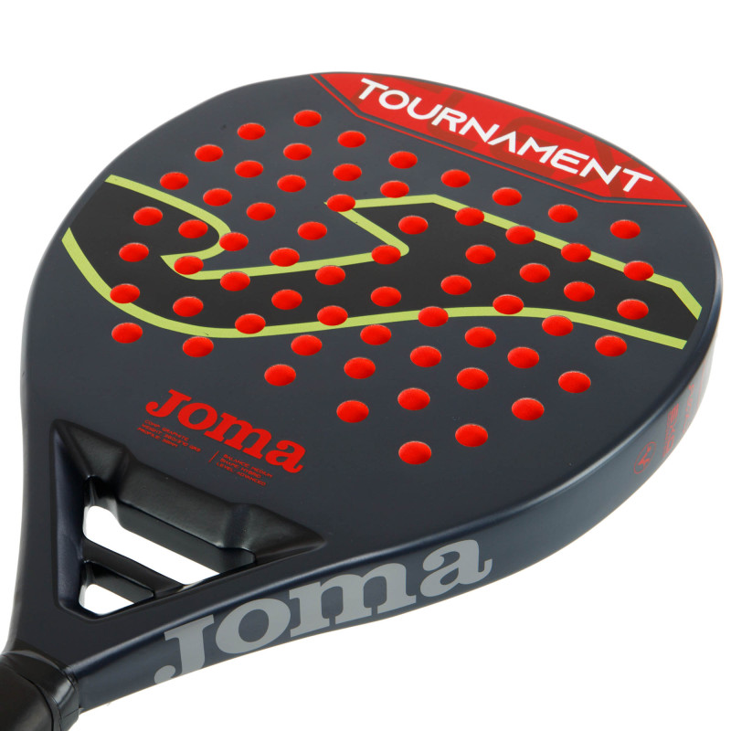 Ракетка для падел-тенісу Padel Joma TOURNAMENT 401185-106 чорний-червоний