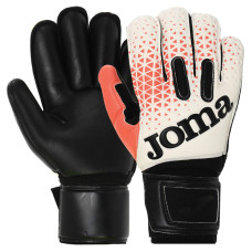 Рукавиці воротарські професійні із захистом пальців Joma PREMIER 401195-201 розмір 7-12 білий-чорний-помаранчевий