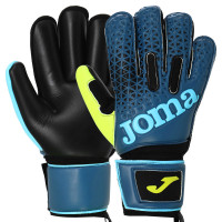 Рукавиці воротарські професійні із захистом пальців Joma PREMIER 401195-301 розмір 7-12 чорний-синій-жовтий
