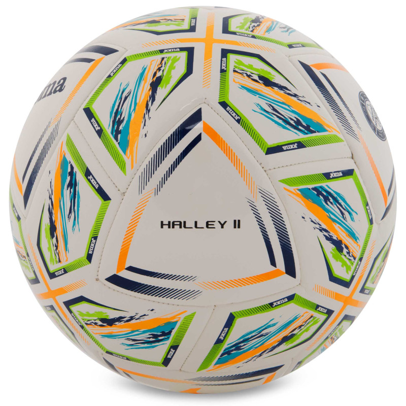 М'яч футбольний Joma HALLEY II 401268-214-T5 №5 білий