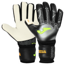 Рукавиці воротарські професійні із захистом пальців Joma PREMIER 401364-170 розмір 7-12 чорний-сірий