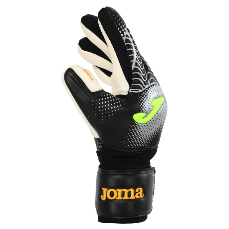 Рукавиці воротарські професійні із захистом пальців Joma PREMIER 401364-170 розмір 7-12 чорний-сірий