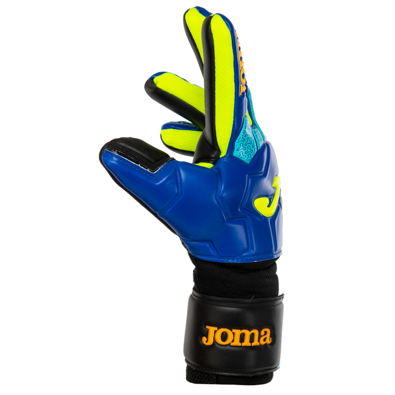 Рукавиці воротарські професійні із захистом пальців Joma BRAVE 401366-721 розмір 7-10 синій-жовтий