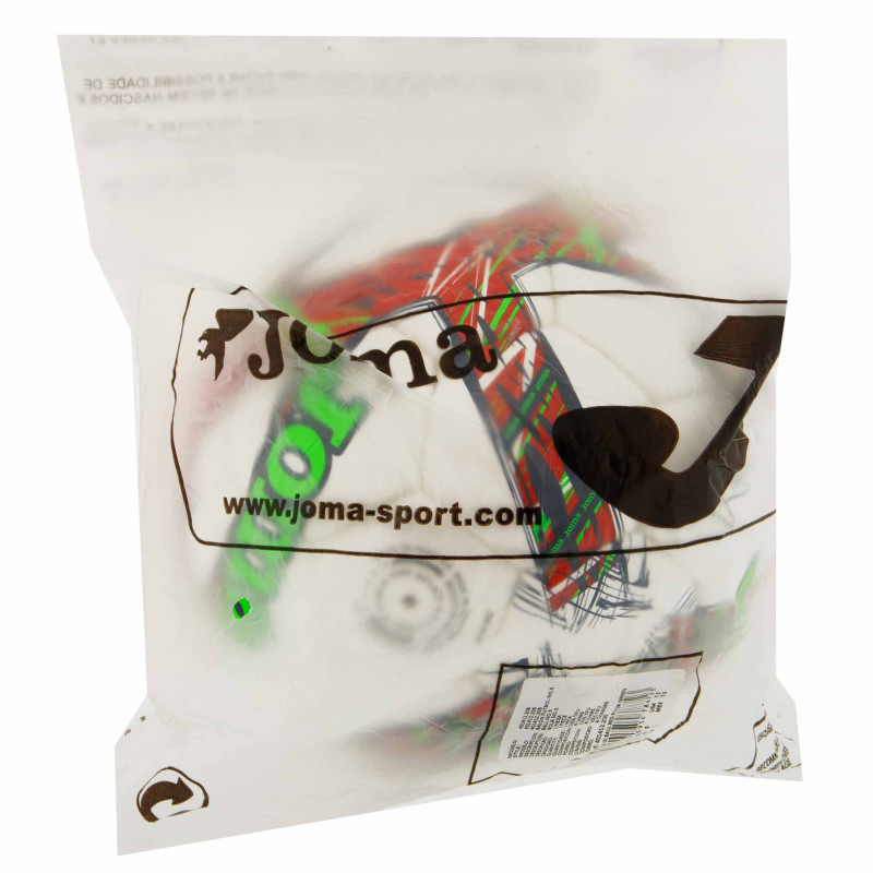 М'яч футбольний Joma DALI III 401412-206-T5 №5 білий-червоний
