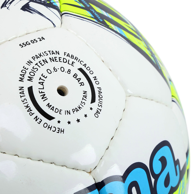 М'яч футбольний Joma DALI III 401412-216-T5 №5 TPU білий-жовтий