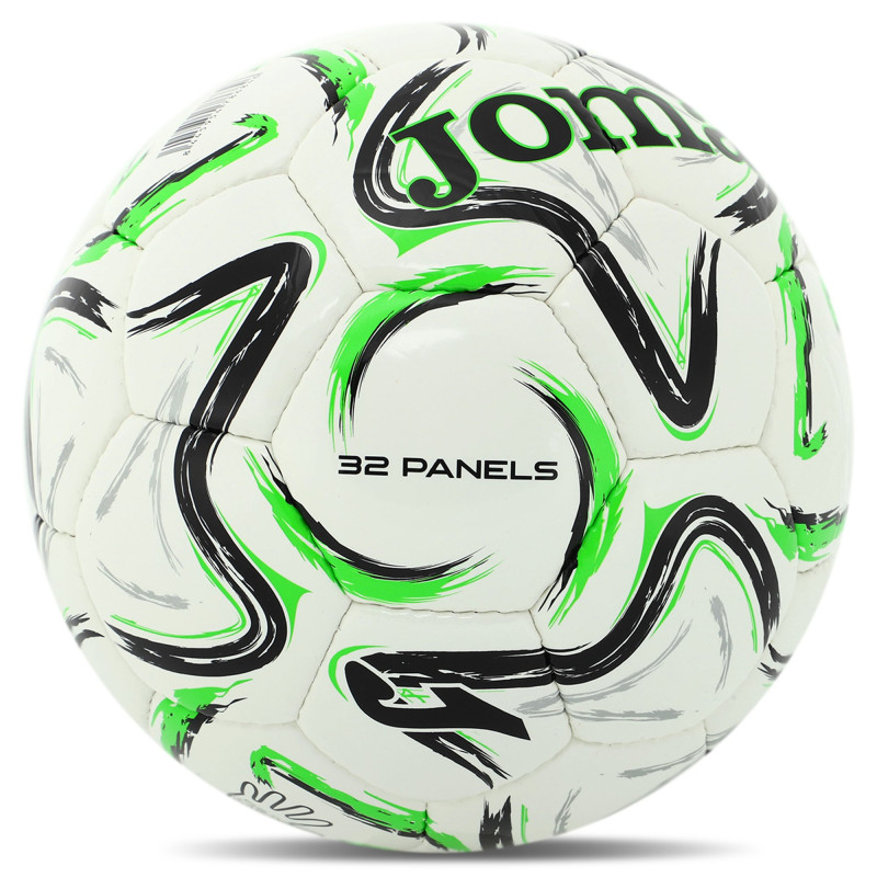 М'яч футбольний Joma EGEO II 401413-117-T5 №5 PU білий-зелений
