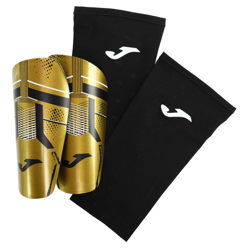 Щитки футбольні із тримачем щитків у комплекті Joma J-PRO 401490-901 M-L золотий