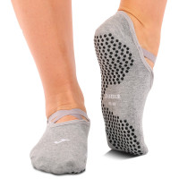 Шкарпетки для йоги та пілатесу із закритими пальцями нековзні Joma BREATH 401532-150 розмір 35-46 сірий
