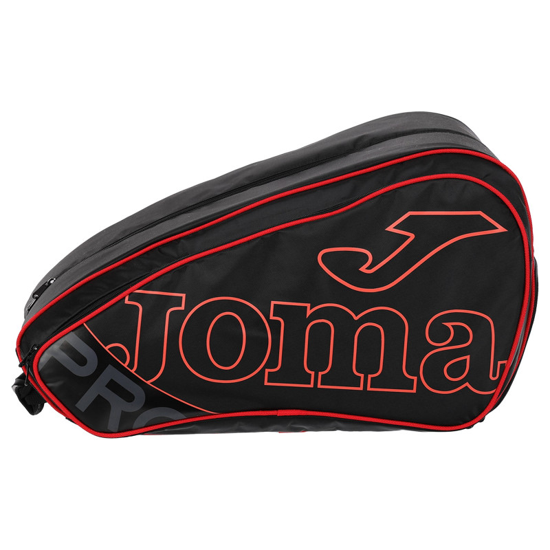 Тенісна сумка для ракеток падів тенісу на 2 ракетки Joma TORNEO 401538-165 58x31x31см чорний-червоний