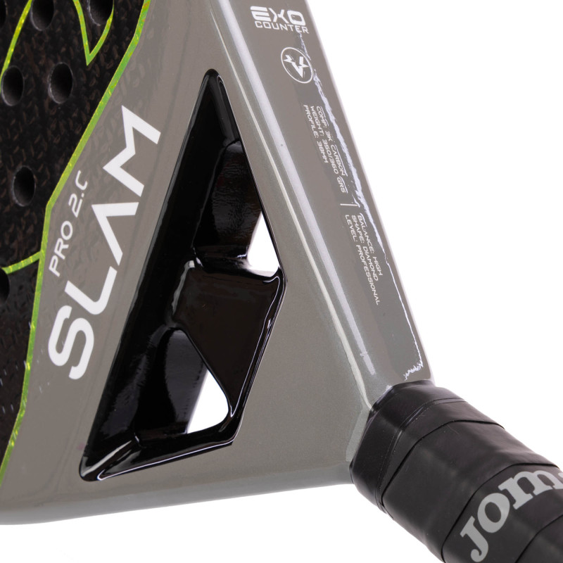 Ракетка для падел-тенісу Padel Joma SLAM PRO 401567-251 чорний-сірий