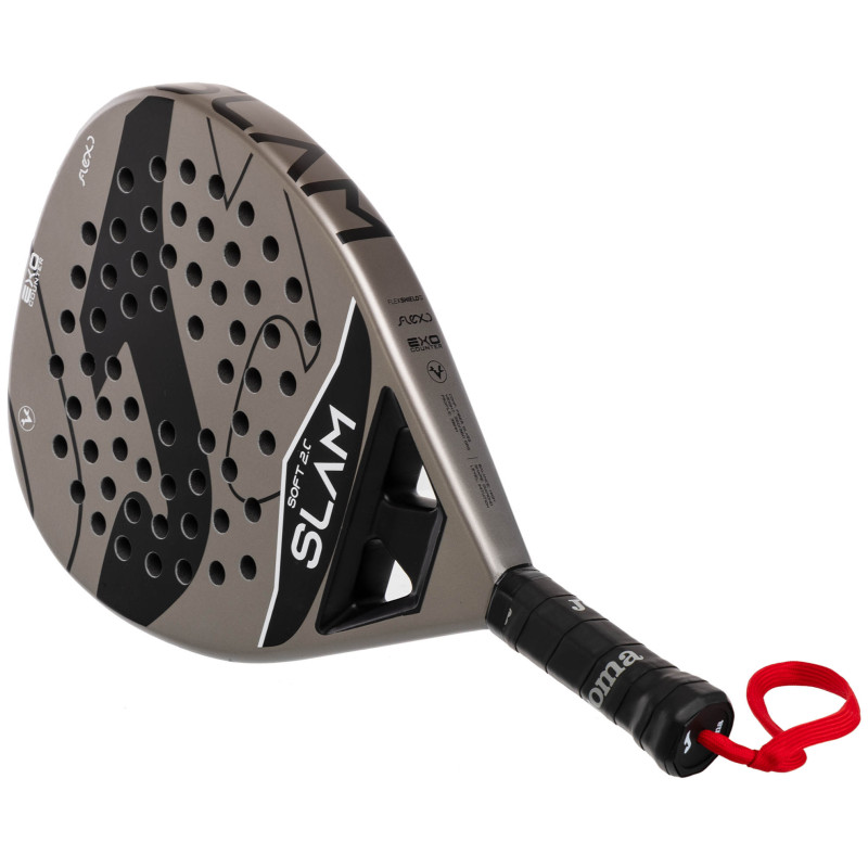 Ракетка для падел-тенісу Padel Joma SLAM SOFT 401577-251 сірий-чорний