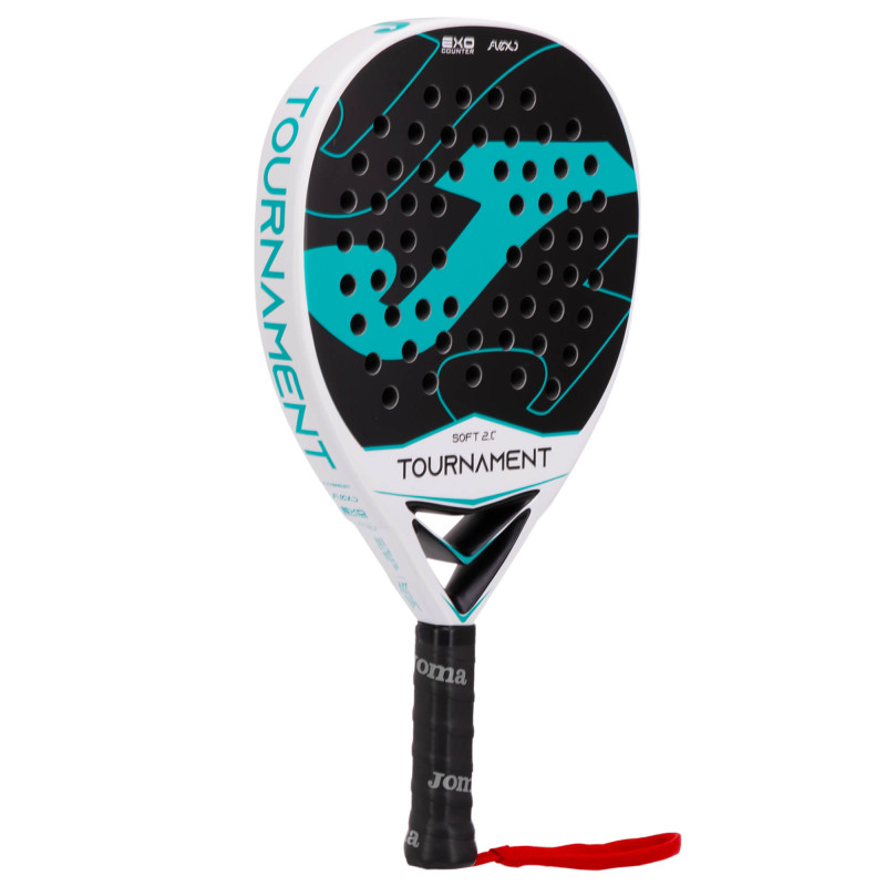 Ракетка для падел-тенісу Padel Joma TOURNAMENT SOFT 401578-204 білий-зелений