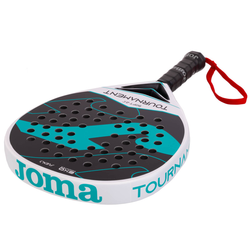 Ракетка для падел-тенісу Padel Joma TOURNAMENT SOFT 401578-204 білий-зелений