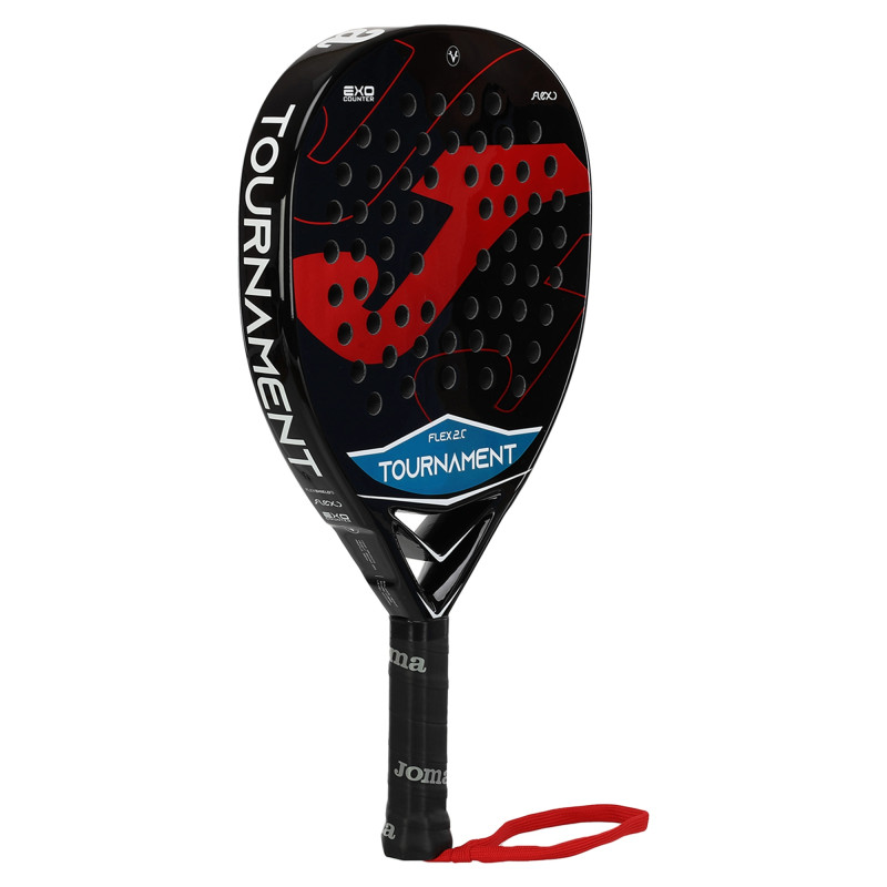 Ракетка для падел-тенісу Padel Joma TOURNAMENT FLEX 401579-106 чорний-червоний