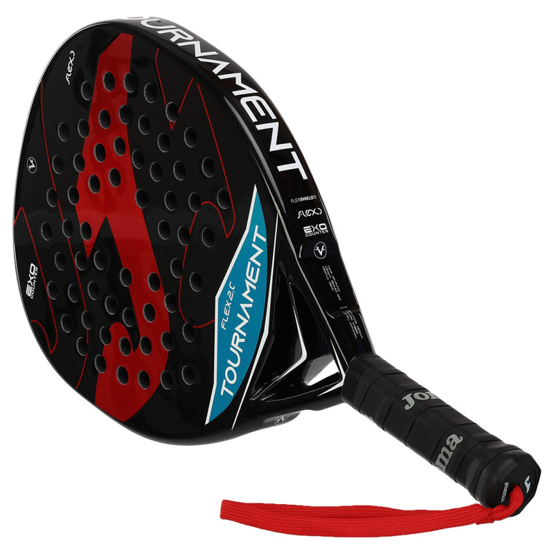 Ракетка для падел-тенісу Padel Joma TOURNAMENT FLEX 401579-106 чорний-червоний