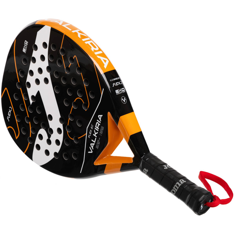 Ракетка для падел-тенісу Padel Joma VALKIRIA FLEX 401583-120 чорний-помаранчевий