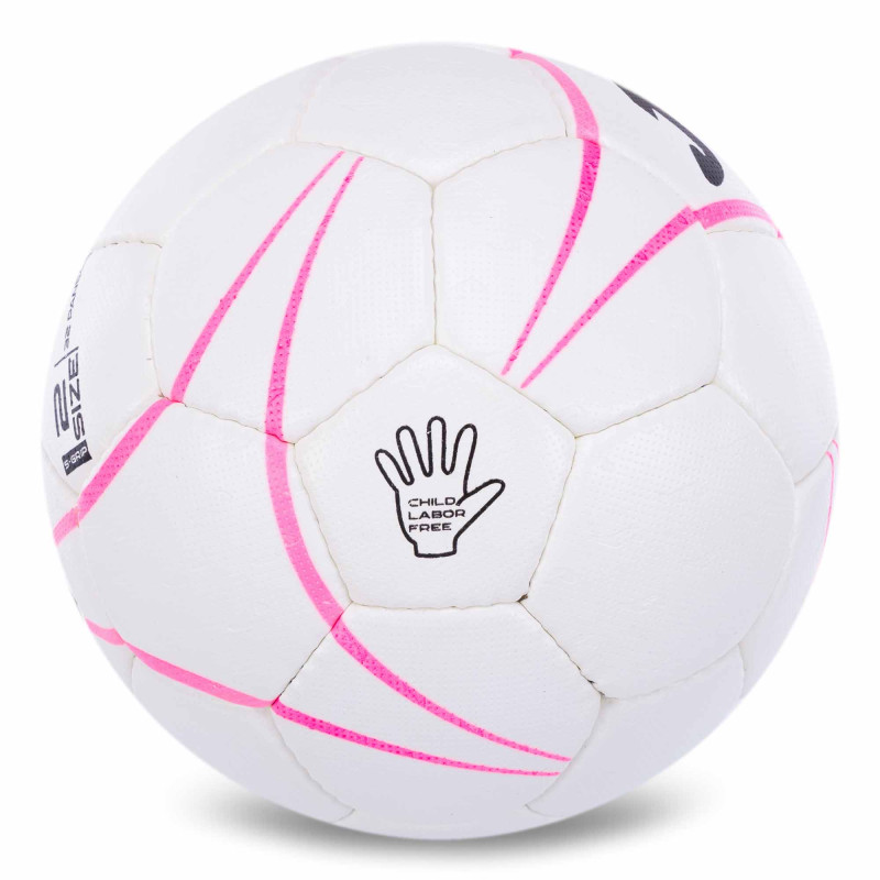 М'яч гандбольний Joma S-GRIP 401647-218 розмір 2 білий-рожевий