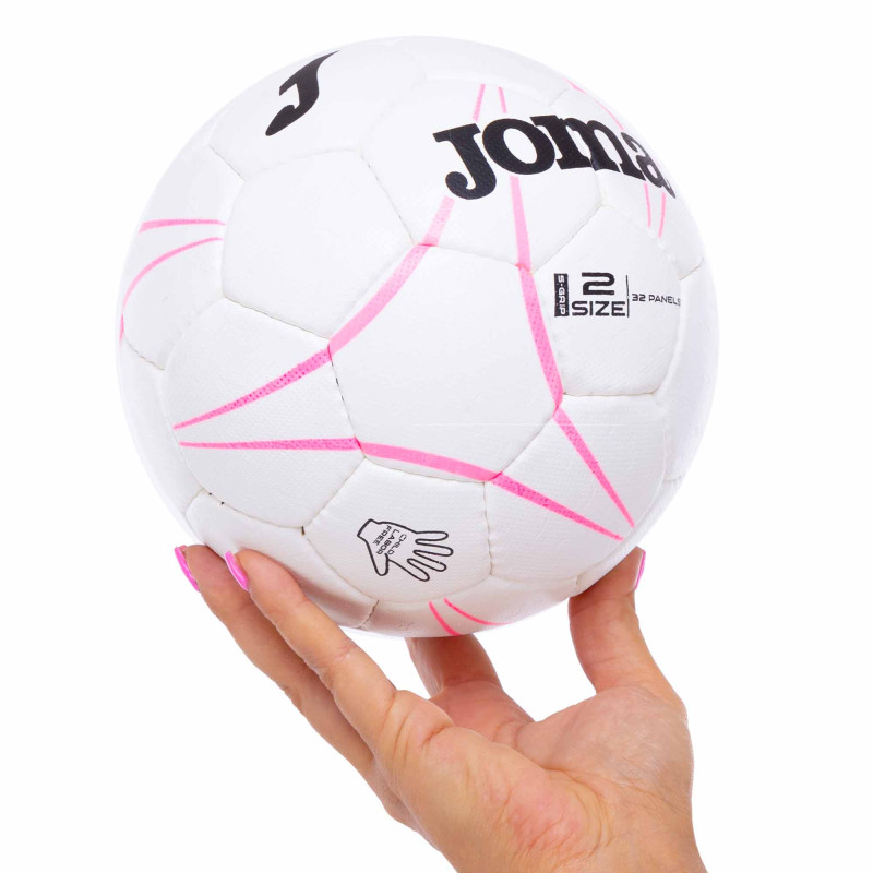 М'яч гандбольний Joma S-GRIP 401647-218 розмір 2 білий-рожевий