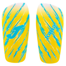 Щитки футбольні з тримачем щитків у комплекті Joma SPIDER 401673-067 M-L жовтий-блакитний