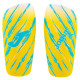 Щитки футбольні з тримачем щитків у комплекті Joma SPIDER 401673-067 M-L жовтий-блакитний